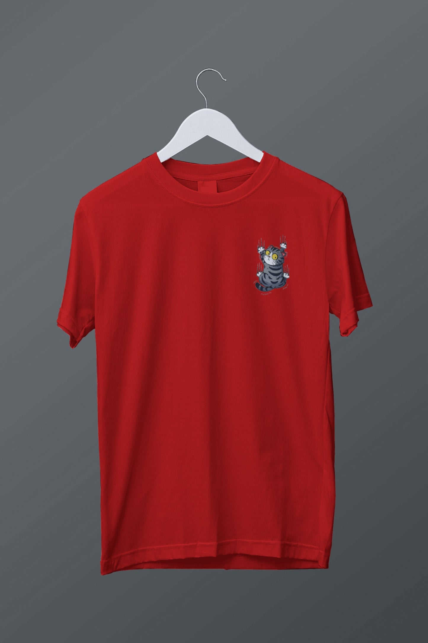 Climbing Cat Graphic T-Shirt – New Edition