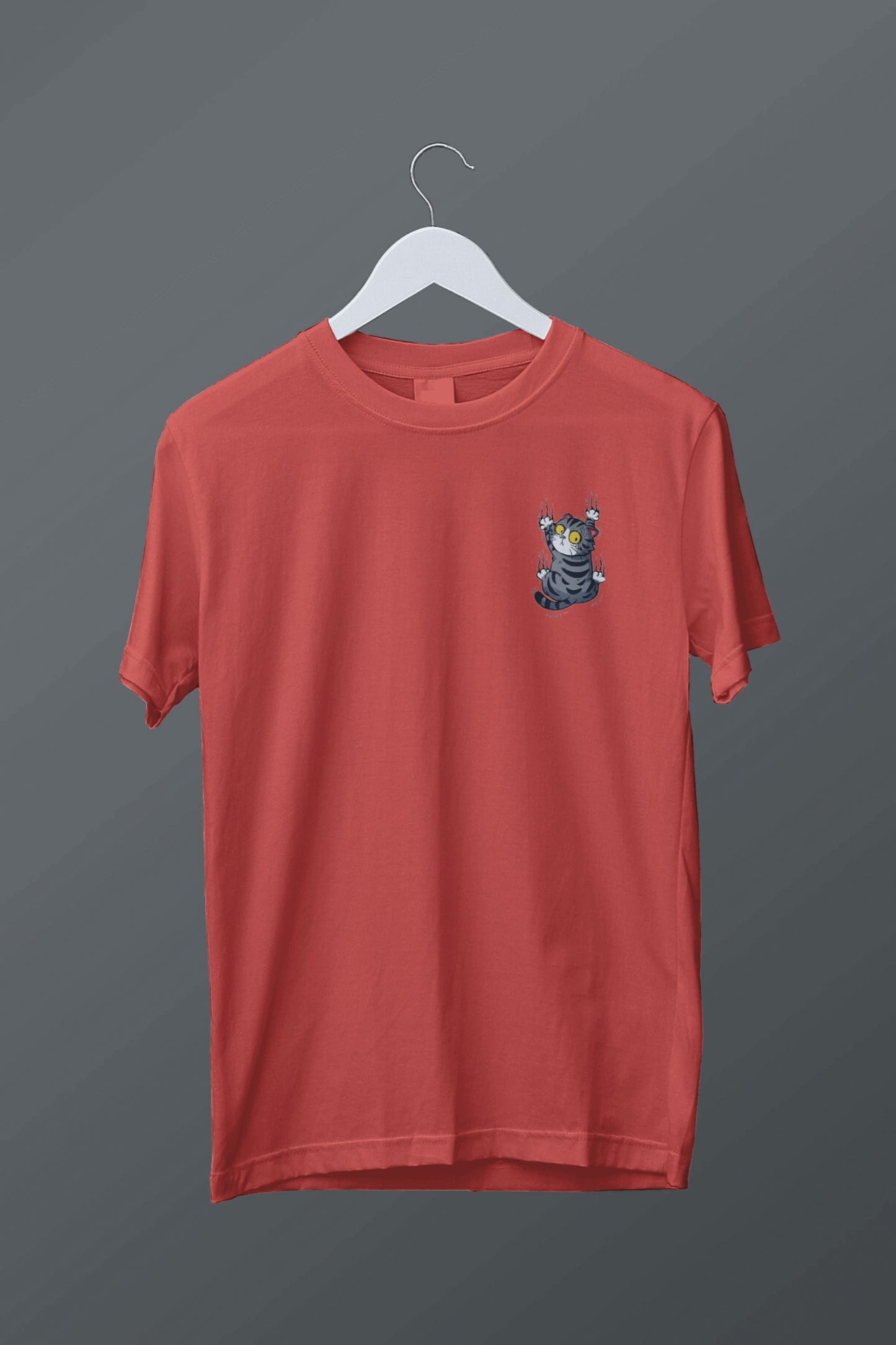 Climbing Cat Graphic T-Shirt – New Edition