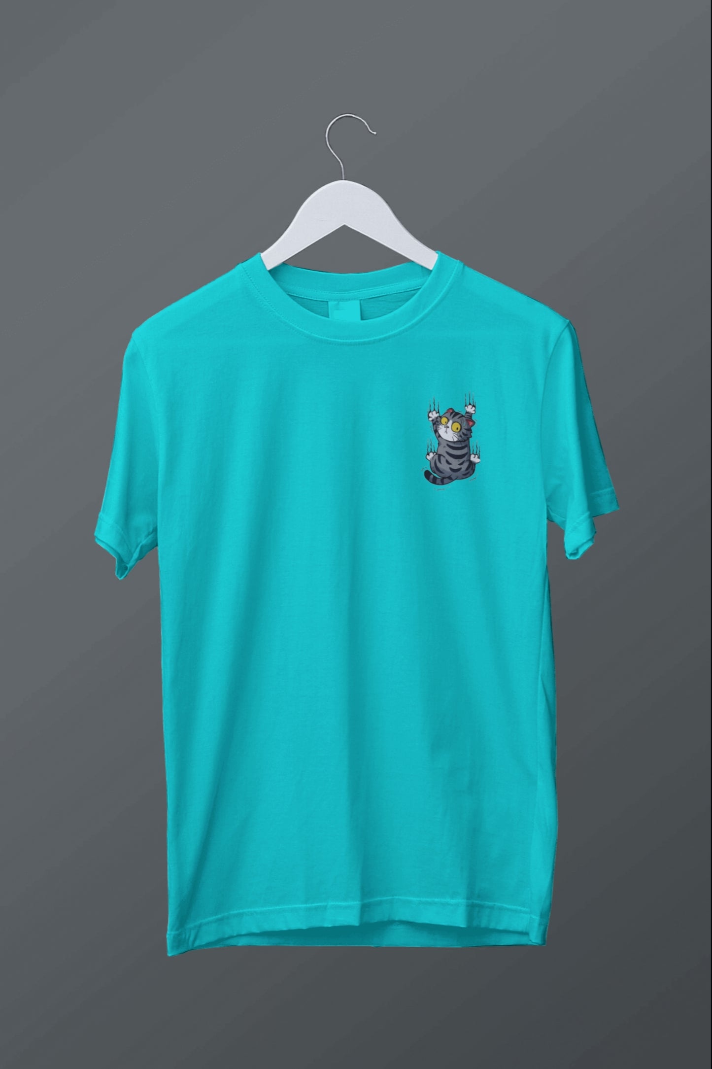 Climbing Cat Graphic T-Shirt – New Edition