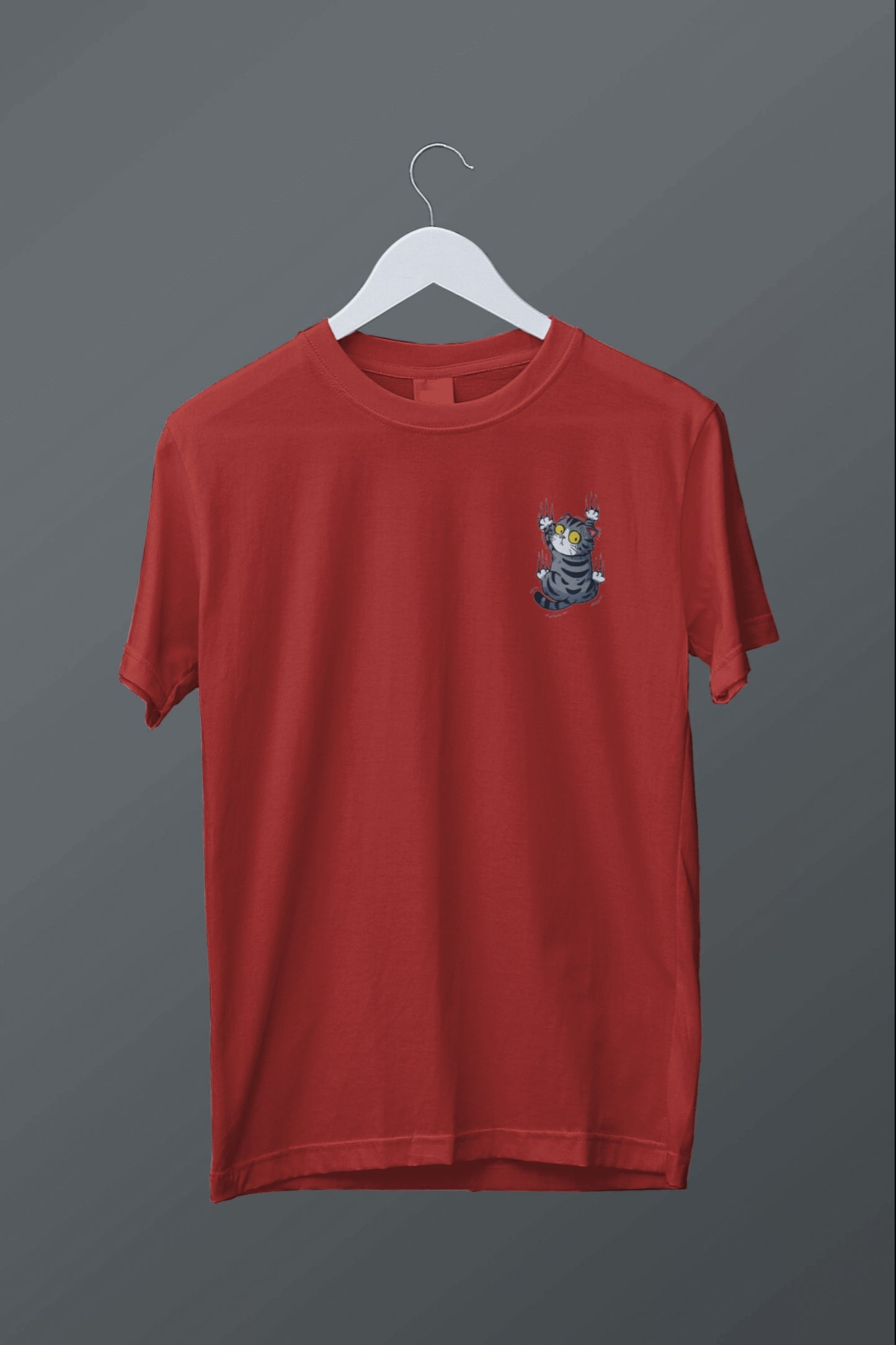 Climbing Cat Graphic T-Shirt – New Edition