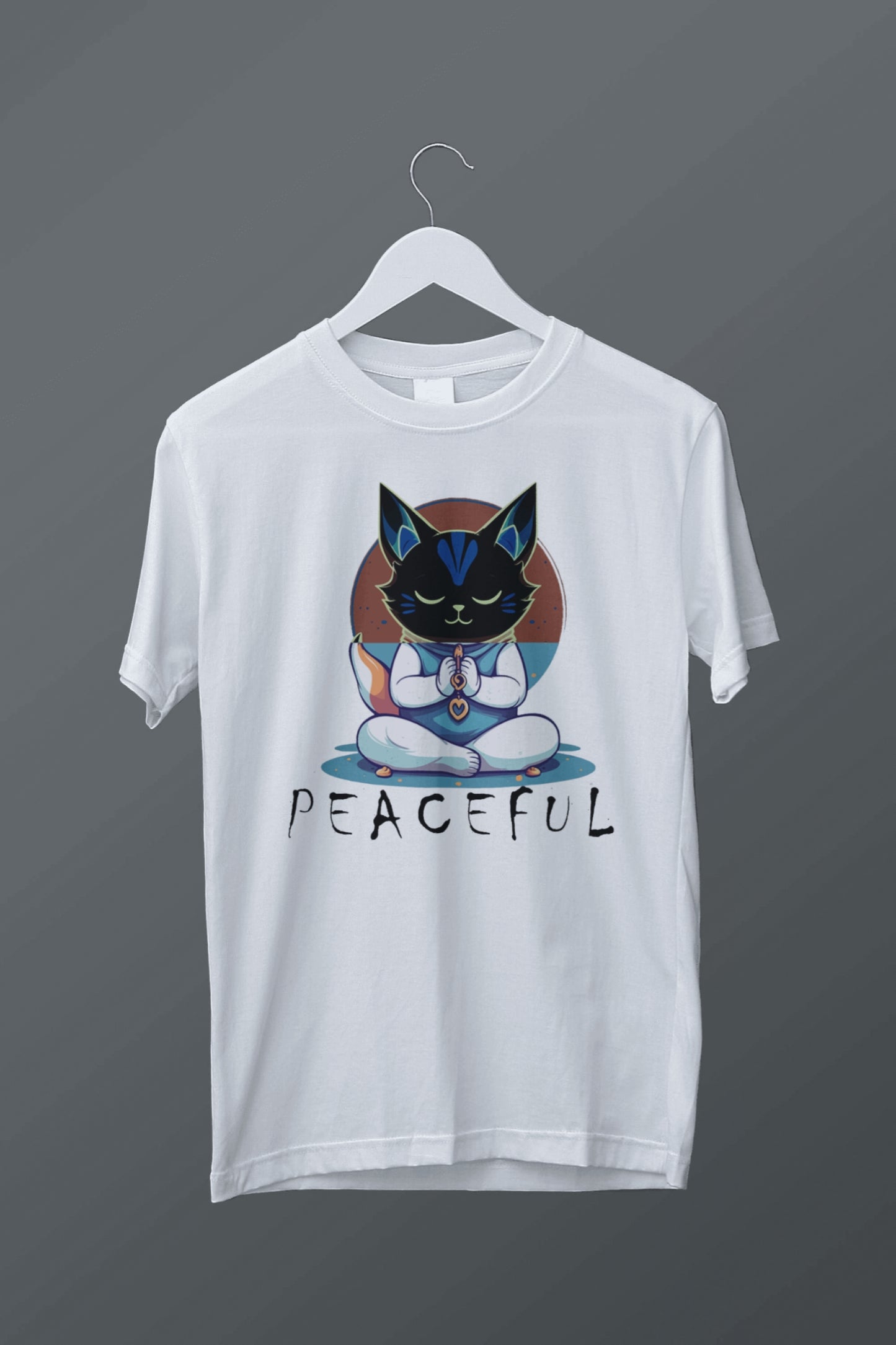 Peaceful Unisex Classic Crew T-Shirt – Everyday Comfort & Style