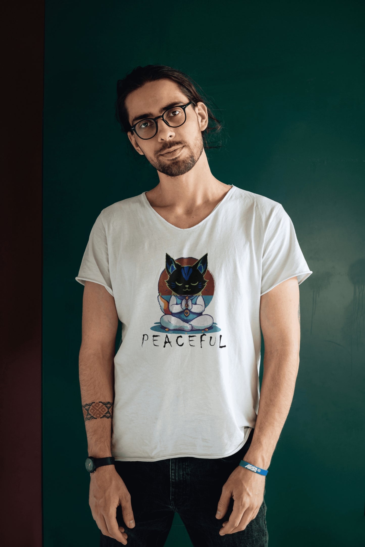 Peaceful Unisex Classic Crew T-Shirt – Everyday Comfort & Style