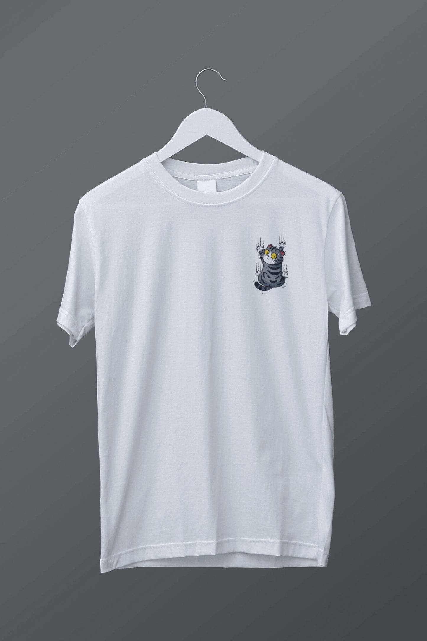 Climbing Cat Graphic T-Shirt – New Edition