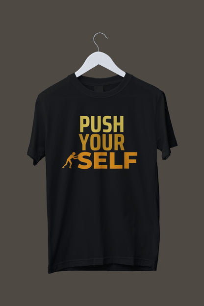 Everyday Motivational Cotton Tee – Regular Fit