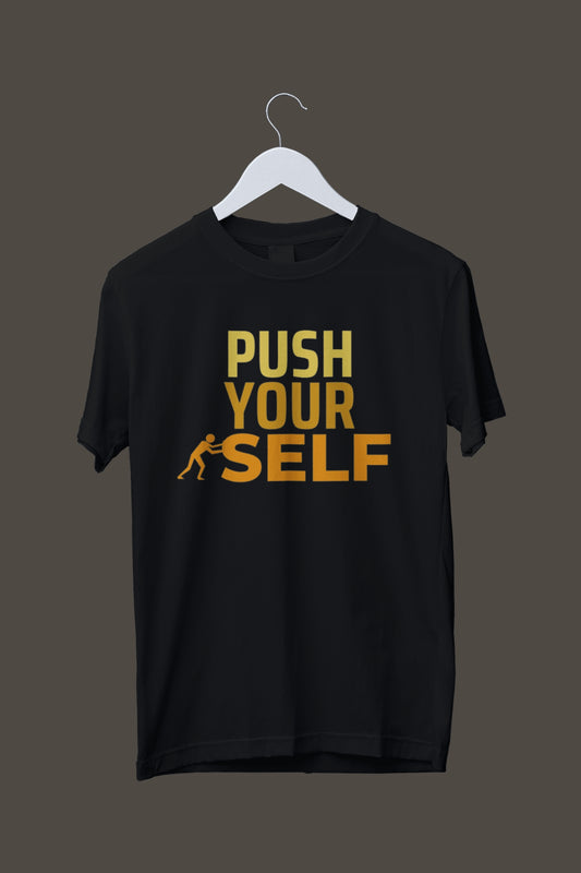 Everyday Motivational Cotton Tee – Regular Fit