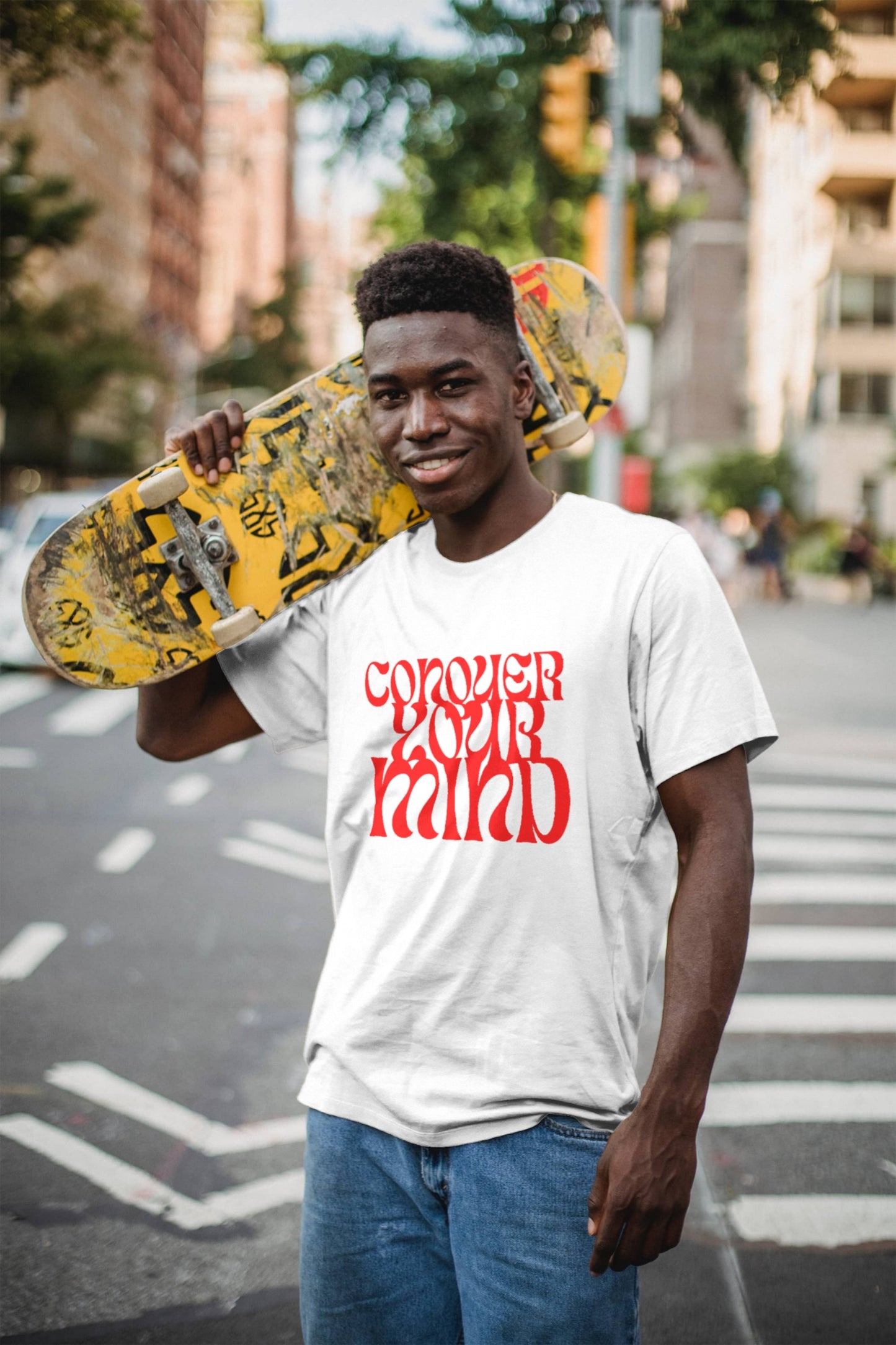 Conqueror Your Mind | Motivational Unisex T-Shirt