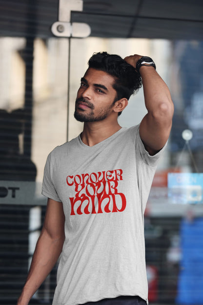 Conqueror Your Mind | Motivational Unisex T-Shirt