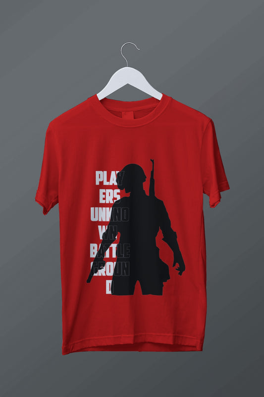 PUBG Warrior Edition T-Shirt – Battle Royale Graphic Tee