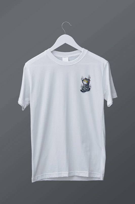 Climbing Cat Graphic T-Shirt – New Edition